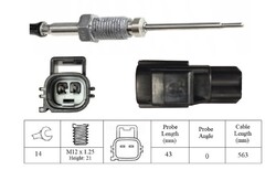Intermotor Abgastemperatursensor für Ford Transit Connect 2013-2024 27030
