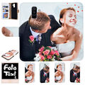 Flipcase Schutzhülle mit eigenes Foto Bild  Für Galaxy Serie Handy Tasche Book