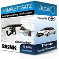 BRINK Anhängekupplung abnehmbar und E-Satz 13polig für Toyota Yaris 02.2020- neu