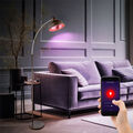 Stehlampe Leuchte Beistellleuchte Smart RGB LED dimmbar Farbwechsel Google Alexa