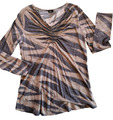 *BASLER*Grün-graues Longshirt/-pullover*Gr.42*Wolle*TOP*
