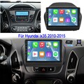 DAB+ Carplay 4+64G Android 14 Autoradio Für Hyundai ix35 2010-2015 Tucson GPS BT