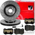 brembo BREMSSCHEIBEN + BELÄGE VORNE passend für MERCEDES GLC X253 C253 W253