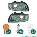 Scheinwerfer H7/H7 Depo Set passend für Audi A4 B6 (8E2/8E5) ab Baujahr 00-04