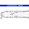 Seilzug Feststellbremse ATE 24.3727-0783.2 für Opel Astra G CC