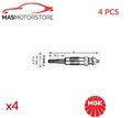 GLÜHKERZE GLÜHKERZEN NGK 5906 4PCS P FÜR MERCEDES-BENZ T1,SALOON,G-CLASS