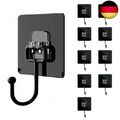GYHWOFUL Haken Selbstklebend - 10 Stück (max 30 kg) Klebehaken Extra Stark