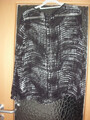 Esprit Damenbluse Langarm 44 Schwarz/Weiss