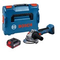 Bosch GWS 18V-8 Professional Winkelschleifer 18 V 125 mm + 1x Akku 4 Ah + L Boxx