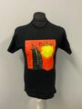 Dubai Herren T-Shirt Gr. S kurzarm Shirt Logo Casual Basic Oberteil Q993