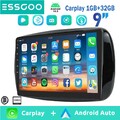 Apple Carplay Autoradio Für Mercedes Benz Smart Forfour Fortwo 453 Android14 GPS
