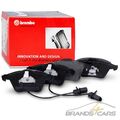 BREMBO BREMSBELÄGE MIT WARNKONTAKT SATZ VORNE FÜR AUDI A4 B6 B7 A6 C6 4F