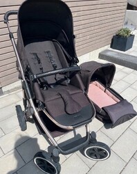 ABC Design Salsa 4 Air Kinderwagen Schwarz Roségold – Top Zustand + Zubehör