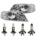 Scheinwerfer Set für Skoda Octavia II Bj. 04/04-02/09 H1+H7 inkl. Motor