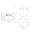 FEBI BILSTEIN Federbalg, Luftfederung 176523 für SAF