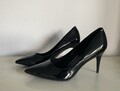 Damen Pumps High Heels Stiletto Elegante Lack Absatzschuhe 10cm Hoch Schuhe DE