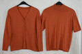 100% REINE SCHURWOLLE Twinset Strickjacke + Pullover Elegant Größe 42/44 TOP!