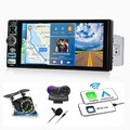 6.8 zoll Autoradio 1 Din Touchscreen Wireless Carplay Android Auto Bluetooth CAM