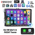 DAB 64G CAM Android Autoradio für VW Golf 5 6 Touran Tiguan Polo Jetta EOS Caddy