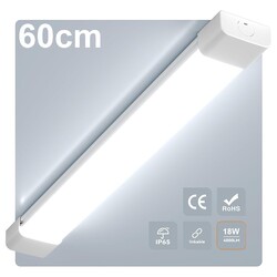 Feuchtraumleuchte LED Kellerlampe Feuchtraumlampe Deckenleuchte Wannenleuchte