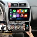 Carplay Android 13 Autoradio 2+32G Navi BT für Honda Jazz Fit 2001-2008 DAB+ Kam