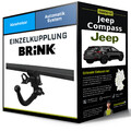 Abnehmbare Anhängerkupplung für JEEP Compass 08.2017-jetzt Typ MP, MV Brink NEU