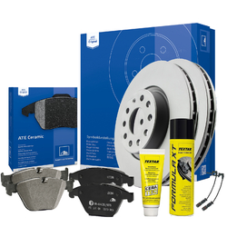 ATE CERAMIC Bremsensatz + Ceratec + Bremsenreiniger + WK BMW 1er F20 F21 2er
