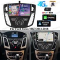 DAB+ 128G Carplay Android14 Autoradio Navi SWC AM Für Ford Focus MK3 2012-18 KAM
