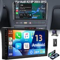 DAB+ 2+32G Kam Für Audi A3 S3 RS3 8P 8V 9" Carplay Android 13 Autoradio GPS WiFi