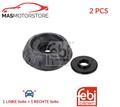 FEDERBEINLAGER DOMLAGER PAAR FEBI BILSTEIN 177081 2PCS A FÜR KIA RIO III,VENGA