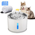 Trinkbrunnen Haustier Automatisch Wasserspender für Katzen Hunde mit 9 Filter