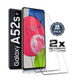 2X für Samsung Galaxy A52s 5G - 9H Panzerfolie Echt Glas HD Display Schutzglas