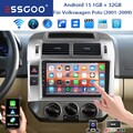 DAB+ CarPlay Android 15 Autoradio GPS WiFi KAM 1+32G Für VW Polo 9N 9A 2001-2009