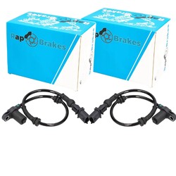2x RAP ABS-SENSOR RADDREHZAHL VORNE passend für OPEL COMBO CORSA MERIVA TIGRA