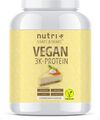 Nutri+ Vegan Protein 3K Laktosefrei 1kg Eiweiß Pulver Nutri Plus