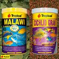 (€ 13,72 / L) Tropical Malawi Flakes + Tropical Cichlid Gran je 1000ml (je 1L)