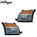 SCHEINWERFER LINKS + RECHTS H4 MIT STELLMOTOREN FORD FUSION 2005 - 2012