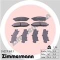 ZIMMERMANN Bremsbelagsatz Scheibenbremse 24227.160.1 für PATHFINDER NP300 NISSAN