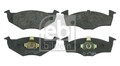 Bremsbelagsatz Scheibenbremse FEBI BILSTEIN 16006 für GOLF VW SEAT IBIZA 1H1 3 2