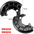 2x Ankerblech Bremsscheibe Vorne Links Rechts FÜR VW Golf 2 3 4 Cabriolet 1E7