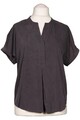 Peter Hahn Bluse Damen Oberteil Hemd Hemdbluse Gr. EU 42 Grau #whur2hs