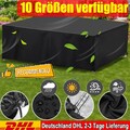 Abdeckplane für Gartenmöbel Abdeckhaube Schutzhülle Abdeckung Wetterfestmöbel