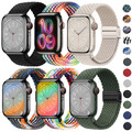 Magnet Nylon Armband Für Apple Watch Ultra 2 49mm Series 10 9 8 7 6 5 SE 44/46mm