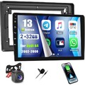 9" Carplay Autoradio Android 13 Navi GPS 2+32G Für Audi A4 8E 8H B6 B7 2000-2008