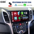 DAB+ 64G Android 13 Autoradio CarPlay GPS Navi RDS für HYUNDAI i30 2012-2016