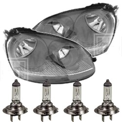 Scheinwerfer Set für VW Golf V Bj. 10/03-08/04 H7+H7 Frontscheinwerfer 9PX