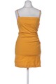 ZARA Kleid Damen Dress Damenkleid Gr. M Leinen Baumwolle Orange #irs47s3