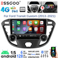 10.1" 6+128GB Android 15 Autoradio GPS Carplay Für Ford Transit Custom 2012-2021