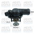 Thermostat Kühlmittel MEAT & DORIA 92730 für 8Z0 6E1 GOLF BORA A2 VW AUDI 6X1 1