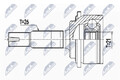 NTY Gelenksatz, Antriebswelle NPZ-TY-104 für TOYOTA
